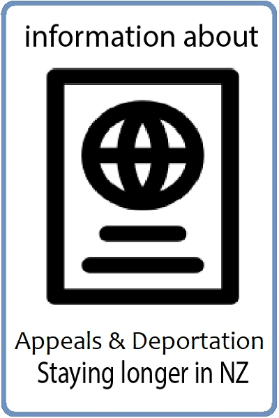 Info for appeals and deportation