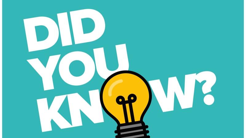 Did you know